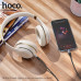 АКЦИЯ!!! Аудио переходник Lightning(AM)-Jack3,5(AM) HOCO UPA26 1м, Black. Продается КРАТНО 10шт!!!