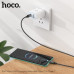 Кабель USB-C/USB-C HOCO X89 Wind 1м, QC 3.0A, 60W, нейлон, Black АКЦИЯ!!! Кратно 20 шт!