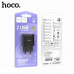 АКЦИЯ!!! СЗУ-2USB HOCO C141A 2.1A Black. Продается упаковкой. (В упаковке 20шт)