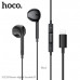 Гарнитура вакуумная HOCO M111 Primero, аудио разъем Lightning, Black