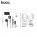 Гарнитура вакуумная HOCO M111 Primero, аудио разъем Lightning, Black