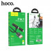Кабель универсальный HOCO U135 USB-A/USB-C+Lightning 1м,3A+2.4A, нейлон, Black АКЦИЯ!!! КРАТНО 10шт