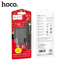 АКЦИЯ!!! СЗУ-USB Lightning HOCO CS11A 1м, 2.1A, Black. Продается КРАТНО 10шт!!!