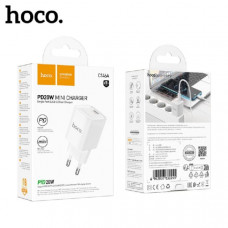 СЗУ-USB-C HOCO C146A PD20W, 3A, White. АКЦИЯ!!! кратно 3 шт!
