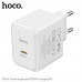 АКЦИЯ!!! СЗУ-USB-C HOCO CS13A PD20W+QC3.0, White. Продается КРАТНО 3шт!!!