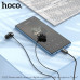 АКЦИЯ!!! Гарнитура вакуумная HOCO M122, аудио разъем Type-C, Black. Продается КРАТНО 10шт!