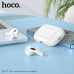 Гарнитура вакуумная Bluetooth Hoco EW77 White. АКЦИЯ!!!  КРАТНО 5 шт!!!
Емкость батареи: 300mAh зарядный чехол, 30mAh гарнитура  Время работы: 4 ч.Размер: 60.6 х 45.2 х 21.7mm; Общий вес: 57.6g Поддержка переключения ведущий-ведомый, переключение песен, в