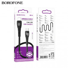 Кабель USB-C/USB-C BOROFONE BX98 1м, 60W Black
Быстрая зарядка, сердечник из чистой меди