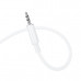 Аудио переходник Lightning(AM)-Jack3,5(AM) Borofone BL21 1м, TPE, White
