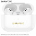 Гарнитура вакуумная Bluetooth Borofone BW59 Plus White с шумоподавлением. Емкость батареи: зарядный чехол 300mAh; гарнитура 30mAh. Время работы: 4 ч. Поддержка переключения ведущий-ведомый.