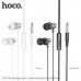 Гарнитура вакуумная HOCO M110 Metal Gray. AUX разъём, с МК, без рег.громкости, длина 1,2м, материал TPE.