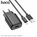 СЗУ-USB Lightning HOCO C134A 1м, 2.4A, 12W, Black