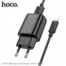 СЗУ-USB Micro HOCO CS134A 1м, 2,4A, 12W, Black