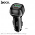 АЗУ-USB-USB-C HOCO Z58A 48W, PD30W+QC3.0 18W, Black. Вход:DC12-24V. Выход USB-A: 18W, USB-C: 20W.