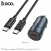 АЗУ USB-C (Type-C)-Type-C HOCO Z57 1м, PD30W QC3.0A, Metal Gray