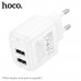 СЗУ-2USB HOCO CS51A 2.4A, White