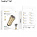 АЗУ-USB MicroUSB BOROFONE BZ19A 1м, QC3.0, 18W, Gold