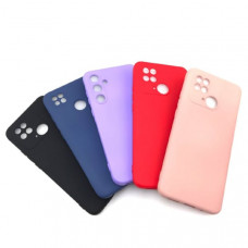 Чехол силиконовый Silicone Cover Realme C55, цвет Pink Sand (Soft-touch)
