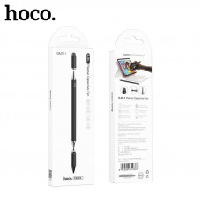 Стилус-ручка HOCO GM111 Black
Материал: алюминиевый сплав + силиконовый диск + серебряный кабель.
Процесс: окрашивание + оксидация.
Наконечник: силиконовый диск (для всех экранов) + шариковый наконечник (обычная замена) + наконечник из силиконовой нано-се
