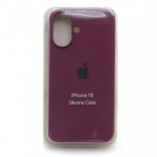 Чехол iP 16 Silicone Case (45 Marsala)