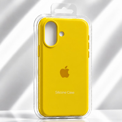 Чехол iP 16 Silicone Case (30 Canary Yellow)