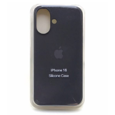 Чехол iP 16 Silicone Case (1 Black)