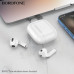 АКЦИЯ! Гарнитура вкладыши Bluetooth Borofone BW81 White. Продается КРАТНО 5шт!!! Емкость батареи: 300мАч кейс, 30мАч наушники. Время пользования: 4 часа.