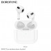 АКЦИЯ! Гарнитура вкладыши Bluetooth Borofone BW81 White. Продается КРАТНО 5шт!!! Емкость батареи: 300мАч кейс, 30мАч наушники. Время пользования: 4 часа.