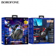Гарнитура проводная полноразмерная Borofone BO105 Black. АКЦИЯ!!! Кратно 3 шт!