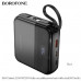 АКЦИЯ! Внешний аккумулятор 10000 mAh Borofone J64 Black 22.5W+PD20W. Продается КРАТНО 3шт!!!
 Ёмкость батареи: 10000mAh 36Wh Номинальная ёмкость: 5400mAh
 Вход: Type-C: 18W; Lightning:18W
 Выход: Type-C line: 22.5W (QC/FCP/AFC); USB-A:22.5W(QC/FCP/SCP/AFC