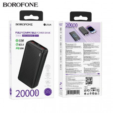АКЦИЯ! Внешний аккумулятор 20000 mAh Borofone BJ56A Black. Продается упаковкой (в упаковке 3шт).
PD+QC3.0, USB-C/Micro-USB вход и USB / USB-C 3A 20W выход, с LED индикатором