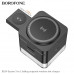 АКЦИЯ! Беспроводное зарядное устройство 3 в 1 BOROFONE BQ34 Black. Продается упаковкой (в упаковке 3шт).
(Смартфон, часы, подс)