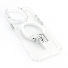 Чехол MagSafe iP 14 прозрачный, цвет Белый
