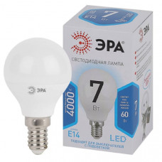 Лампа светодиодная ЭРА LED P45-7w-840-E14 (ярк.белый)