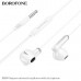 Гарнитура вкладыши BOROFONE BM89 White
Кабель: 1,2м. Вес:11г