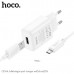 СЗУ-USB Micro HOCO CS134A 1м, 2,4A, 12W, White