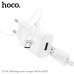 СЗУ-USB Micro HOCO CS134A 1м, 2,4A, 12W, White