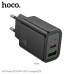 СЗУ-USB-USB-C HOCO N61 PD20W+QC3.0 18W, Black