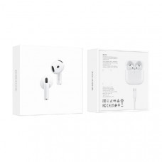 Гарнитура вкладыши Bluetooth Borofone BW78 White. Емкость батареи зарядный чехол 300mAh; гарнитура 30mAh. Время работы: 4ч. Поддержка переключения ведущий-ведомый, переключения песен, вызов голосового помощника и др.
Не поддерживает функцию сброса нажатие