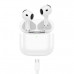 Гарнитура вкладыши Bluetooth Borofone BW78 White. Емкость батареи зарядный чехол 300mAh; гарнитура 30mAh. Время работы: 4ч. Поддержка переключения ведущий-ведомый, переключения песен, вызов голосового помощника и др.
Не поддерживает функцию сброса нажатие