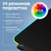 Коврик для мышки тканевый игровой FaizFull PAD80 c RGB-подсветкой, размер 80х30см, кабель USB-micro