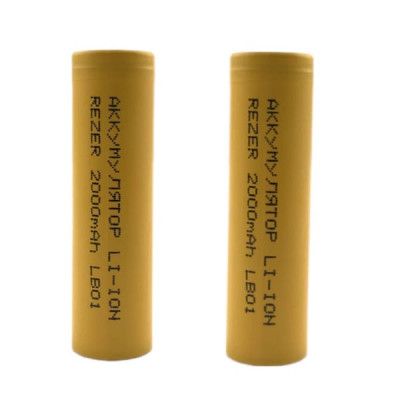 Аккумулятор 18650 (2000mAh) REZER LB01BL