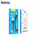АКЦИЯ!!! Кабель Type-C HOCO X89 1м, 3A, плетеная проволока, Black, В РАЗОБРАННОМ ВИДЕ. Продается КРАТНО 100шт!!!