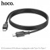 АКЦИЯ! Кабель USB-C/USB-C HOCO X101 1м, 60W, силикон, Black. Продается упаковкой (в упаковке 10шт).