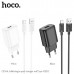 АКЦИЯ! СЗУ-USB Type-C HOCO C134A, 1м, 2,4A, 12W, Black. Продается КРАТНО 15шт!!!