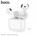 Гарнитура вкладыши Bluetooth Hoco EW84 White. Емкость аккумулятора  кейс 300mAh, гарнитура 35mAh. Время работы: 6 часов. Поддержка переключения между ведущим и ведомым устройствами, переключения песен вверх и вниз, вызова Siri и других функций.