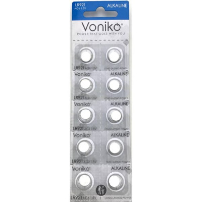 Батарейка VONIKO AG6 (LR921/371) BL-10