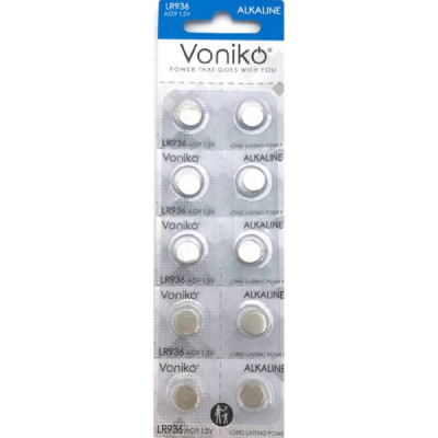 Батарейка VONIKO AG9 (LR936/394) BL-10