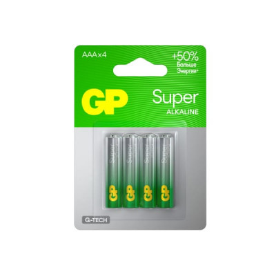 Батарейка GP LR03 SUPER G-TECH BL-4 (4/40/160)