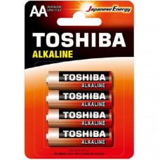 Батарейка Toshiba LR6 Red BL-4 (4/48/192)
